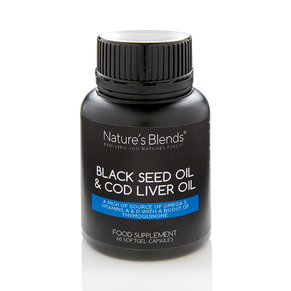 Black seed Oil & Cod Liver Oil Softgels The Cupping Clinic Bolton